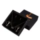 SX0844 Зажимы для сосков с массивной подвеской LOCKINK Nipple Clamps with Heavy Pendant, золотистые