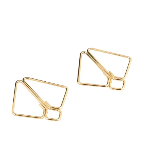 SX0844 Зажимы для сосков с массивной подвеской LOCKINK Nipple Clamps with Heavy Pendant, золотистые