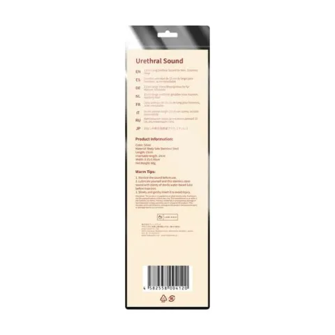 Уретральний стимулятор Liebe Seela Urethral Sound Stainless Steel 15 см