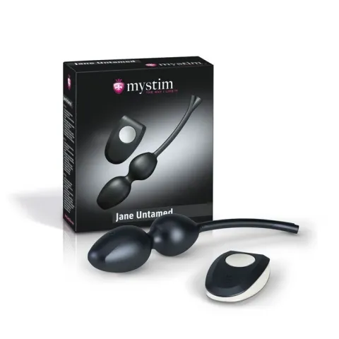 Mystim Jane Untamed Vibe вагинальные миостимуляционные шарики с вибрацией и дистанционным управлением