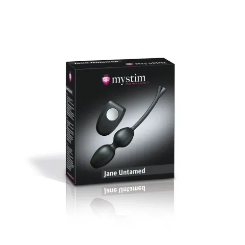 Mystim Jane Untamed Vibe вагинальные миостимуляционные шарики с вибрацией и дистанционным управлением
