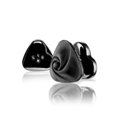 Клиторальный вибратор Mystim's Heart's Desire Black Edition с электрической стимуляцией