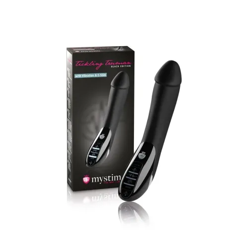 Mystim Tickling Truman eStim Вибратор для электрической стимуляции Black, мышечный стимулятор