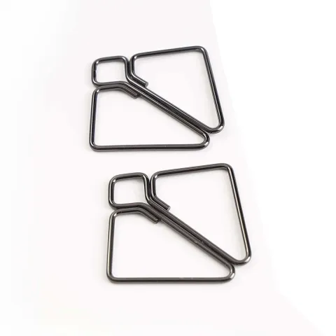 Затискачі для сосків LOCKINK Minimalism Nipple Clamps, сріблясті