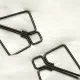 Затискачі для сосків LOCKINK Minimalism Nipple Clamps, сріблясті