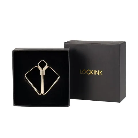 Затискачі для сосків LOCKINK Minimalism Nipple Clamps, золотисті