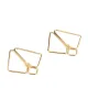 Затискачі для сосків LOCKINK Minimalism Nipple Clamps, золотисті