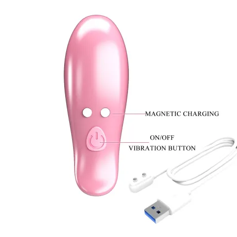 Затискачі для сосків PRETTY LOVE - Leaf, 10 vibration functions