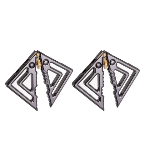 Зажимы для сосков с легкой подвеской LOCKINK Adjustable Nipple Clamps with Light Pendant, серебристые