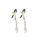 Затискачі для сосків з підвіскою Liebe Seele Rose Tree Nipple Clamps Gold