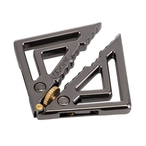 Зажимы для сосков с тяжелой подвеской LOCKINK Adjustable Nipple Clamps with Heavy Pendant, под серебро