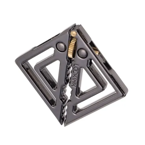 Зажимы для сосков с тяжелой подвеской LOCKINK Adjustable Nipple Clamps with Heavy Pendant, под серебро