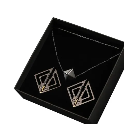 Зажимы для сосков с тяжелой подвеской LOCKINK Adjustable Nipple Clamps with Heavy Pendant, под серебро