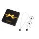 Зажимы для сосков с массивной подвеской LOCKINK Nipple Clamps with Heavy Pendant, серебристые