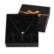 Зажимы для сосков с массивной подвеской LOCKINK Nipple Clamps with Heavy Pendant, серебристые