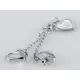 Затискачі для статевих губ - Intimate Heart-Shaped Chain