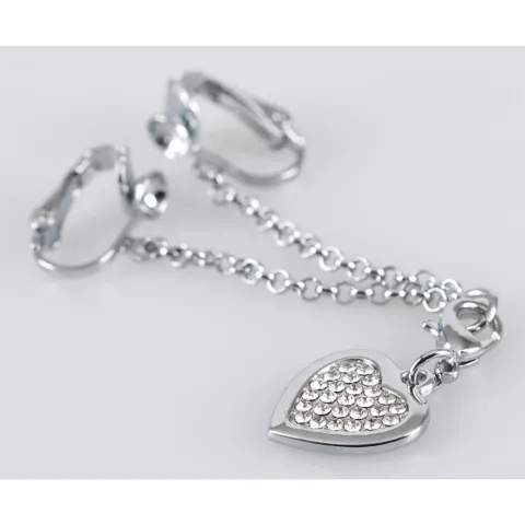 Затискачі для статевих губ - Intimate Heart-Shaped Chain