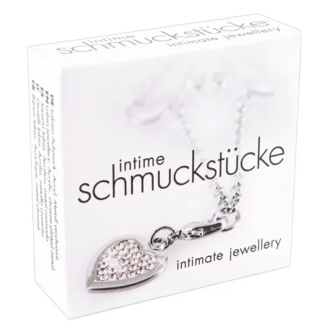 Затискачі для статевих губ - Intimate Heart-Shaped Chain