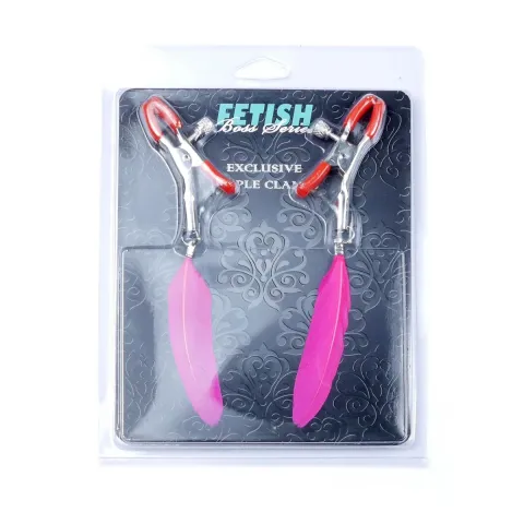 Зажимы для сосков — Exclusive Nipple Clamps No.13 — серия Fetish Boss
