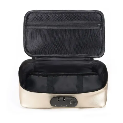 Чехол для игрушек Dorcel DISCREET BOX LUXURY GOLD, кодовый замок, 27×16×7,62 см