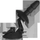 Крепление для душа с присоской Doc Johnson Vac-U-Lock — Deluxe Suction Cup Plug для игрушек