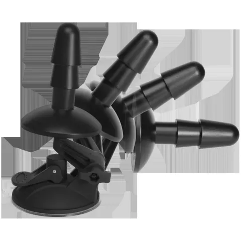 Крепление для душа с присоской Doc Johnson Vac-U-Lock — Deluxe Suction Cup Plug для игрушек