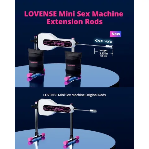 Подовжувач штока для секс-машин Lovense Extension Rod Kit for Mini Sex Machine