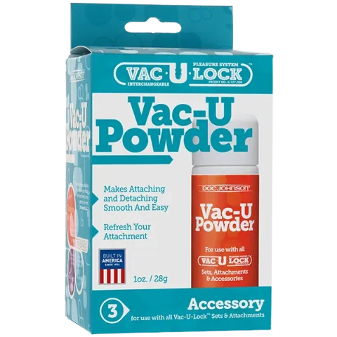 Пудра для фиксации Vac-U-Lock от Doc Johnson — Vac-U Powder