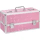 Большой чемодан для хранения секс-игрушек BMS Factory Large Lokable Vibrator Case Pink, кодовый замок