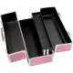 Большой чемодан для хранения секс-игрушек BMS Factory Large Lokable Vibrator Case Pink, кодовый замок