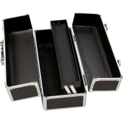 Великий кейс для зберігання секс-іграшок BMS Factory Large Lokable Vibrator Case Black,кодовий замок