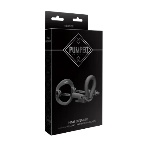 Пристрій для збільшення члена (Екстендер) - Pumped Penis Extender Black