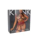 BDSM-костюм школьницы Leg Avenue Harness teddy & skirt S Black, портупея, мини-юбка, экокожа