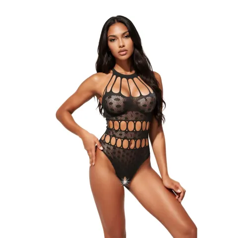 Боді - Body 1037 чорні - One Size