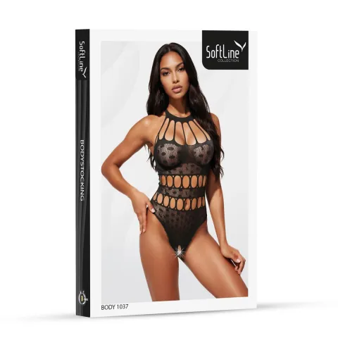 Боді - Body 1037 чорні - One Size