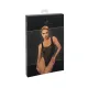 Боді Noir Handmade F322 Paparazzi, XXL, прозоре, низ стрінги, високі вирізи