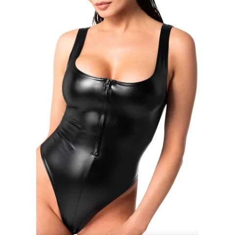 Боді Noir Handmade F333 Powerwetlook body - 3XL