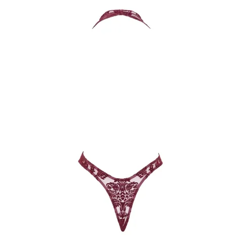 Боді Noir Handmade F386 Kink Royal cascade bodysuit XL