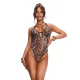 Боді Obsessive Addia crotchless teddy S/M