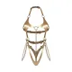 Боді Obsessive Anyya Gold teddy S/M/L