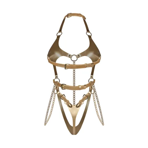 Боді Obsessive Anyya Gold teddy S/M/L