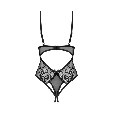 Боді Obsessive Blomentis crotchless teddy XL/2XL