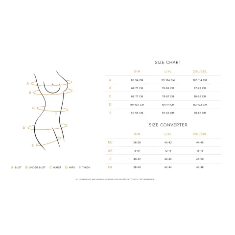 Боді Obsessive Matildea crotchless teddy L/XL