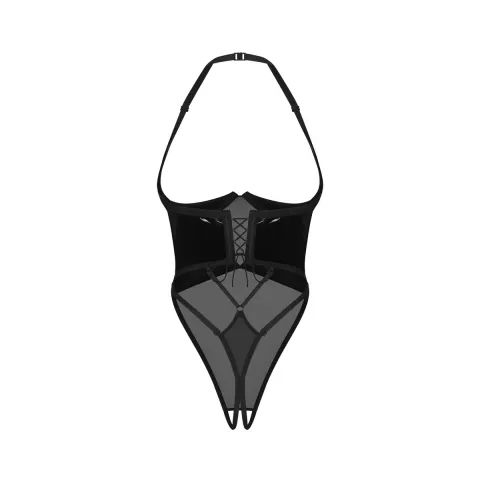 Боді Obsessive Rolleya crotchless teddy 2XL/3XL