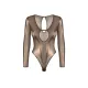 Боді Obsessive Soranna long-sleeved teddy 2XL/3XL