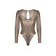 Боді Obsessive Soranna long-sleeved teddy 2XL/3XL