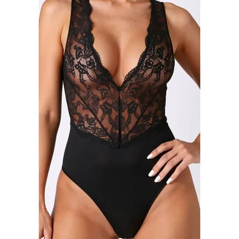 Боди Passion EVALIE BODY, чёрный, размер M