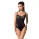 Боди Passion Exclusive FLORIS BODY S/M, чёрный