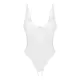 Боді з доступом Obsessive Alissium crotchless teddy, XL/2XL, ліф з м’якою чашкою, високі трусики