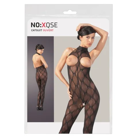 Боди-стокинг — NO:XQSE Catsuit, без груди, размеры S–L